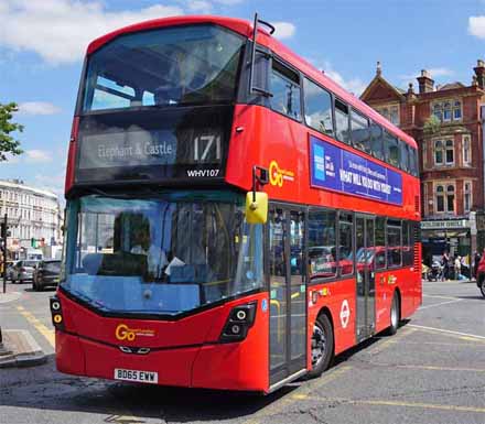 Wright Gemini 3 facelift Volvo B5TL Go-Ahead London